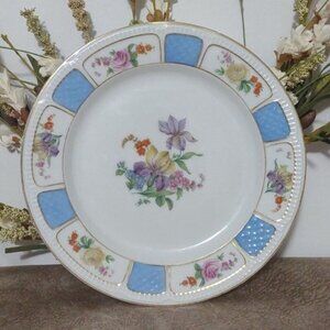 Antique Black Knight Mid-Century 1920-1930 Czech Slovakia Decorative Plate